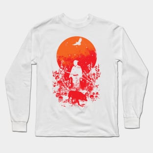 Red Sun Long Sleeve T-Shirt